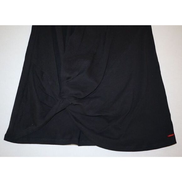 n:philanthropy Women's Sz XS Black Twist Knot Front T-Shirt Dress $138 - Picture 3 of 8